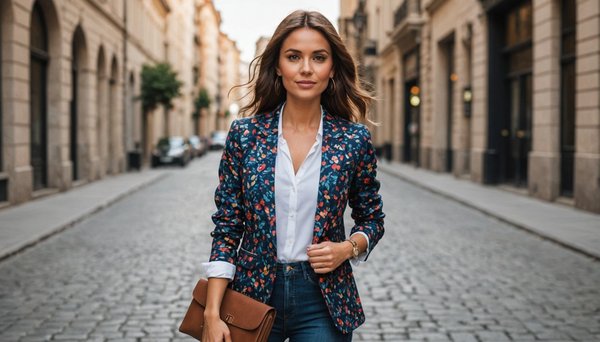 Blazer imprimé femme : le choix parfait pour briller en toute saison